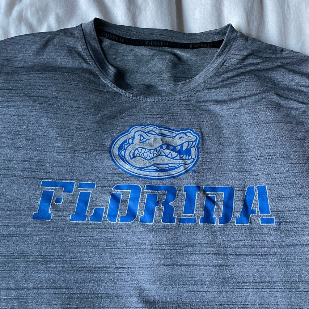 Grey Florida gators athletic top xl